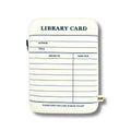 Generic Library Card Book Sleeve